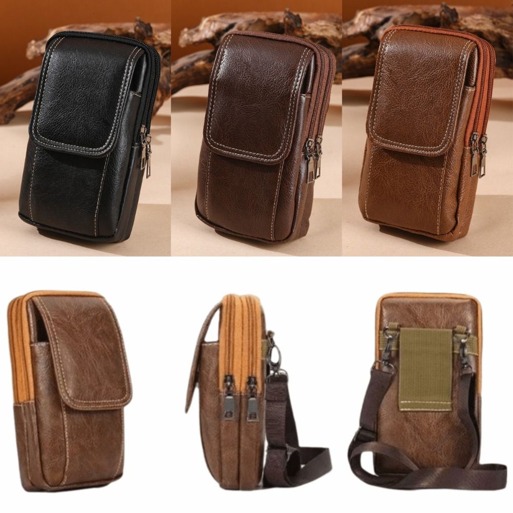 Leatherwork Designs - Torba crossbody ze skóry PU, uniwersalny