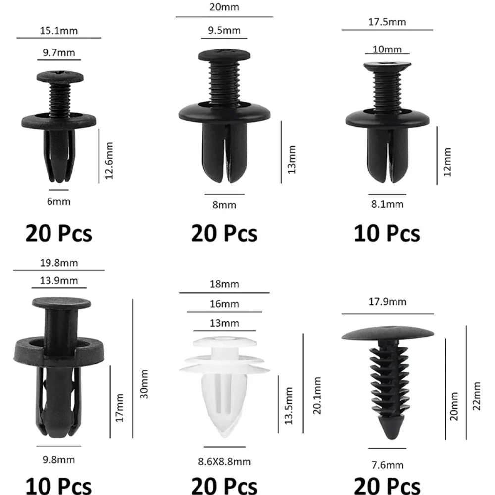 Nowy 100 sztuk Plastikowe klip – Rivet Setter Tool recenzja i cena