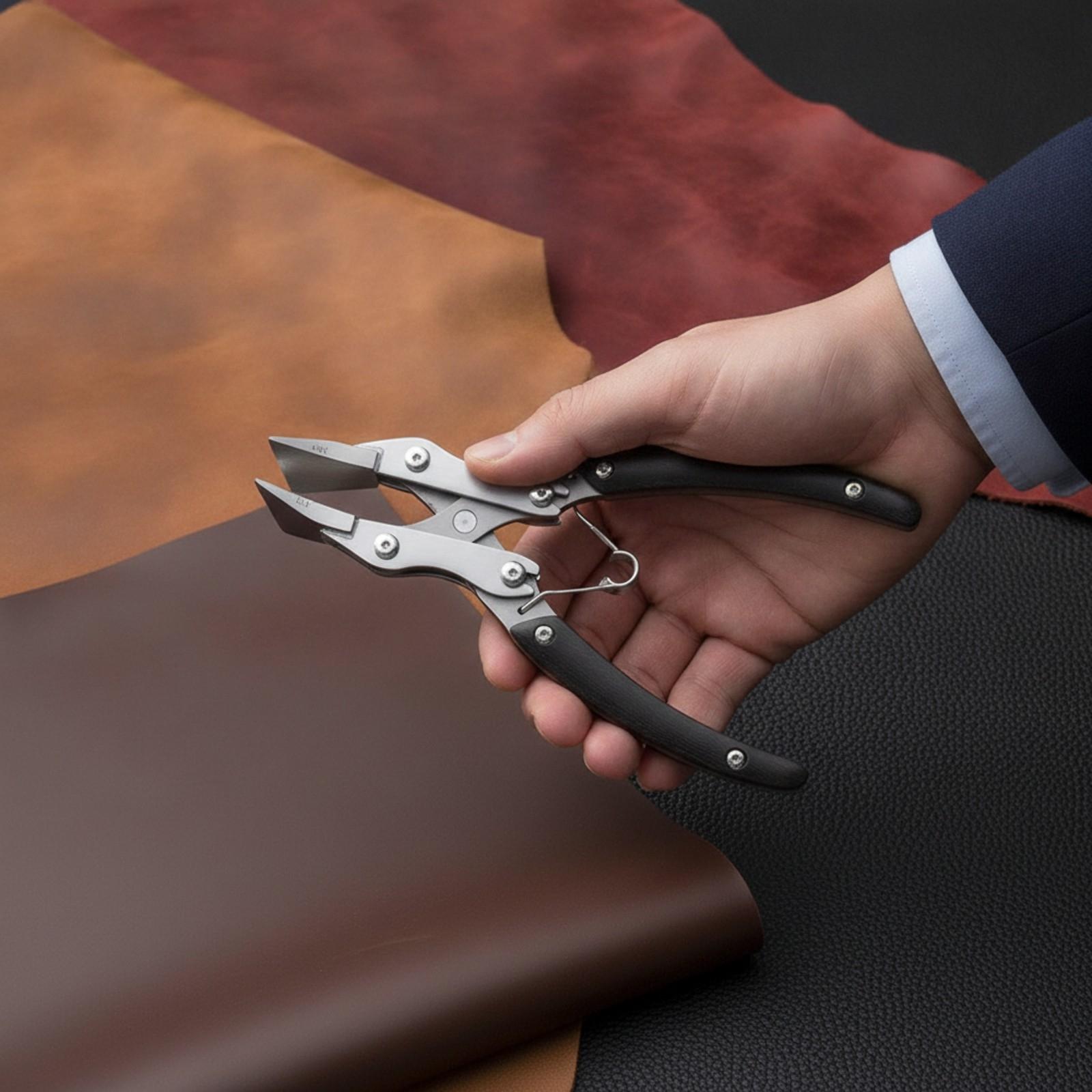 Szczypce płaskie do obróbki sk – Leatherwork Hand Press recenzja i cena