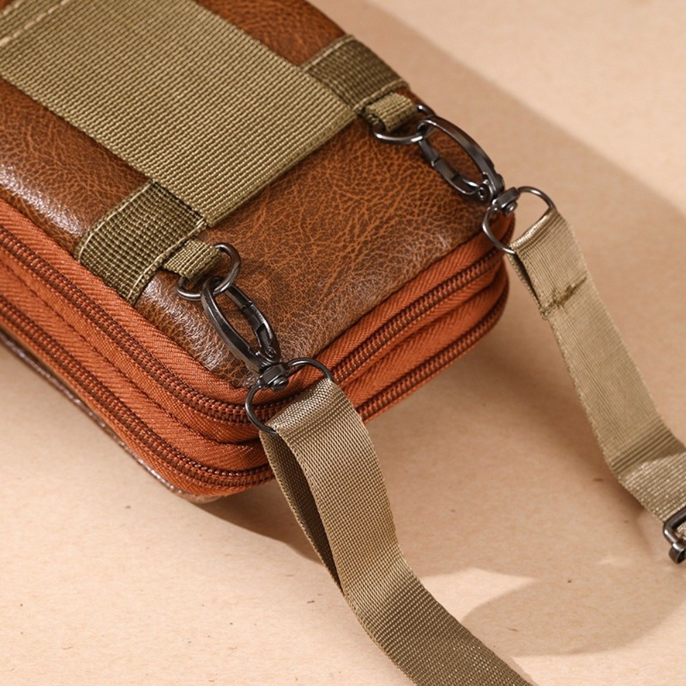 Torba crossbody ze skóry PU, u – Leatherwork Designs recenzja i cena